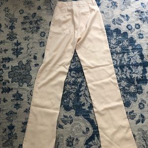 Cream High waist pants - never worn, brand new